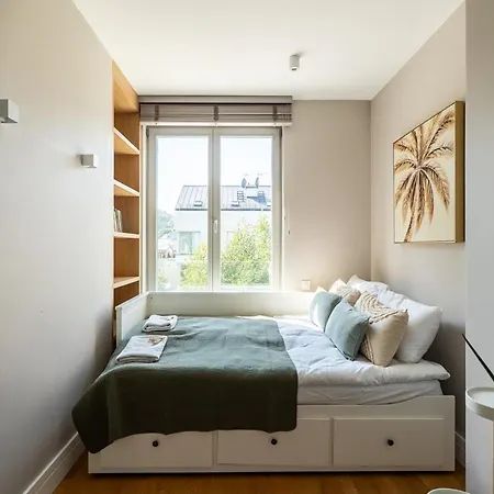 Warsaw Concierge Garden Sauna Yoga 公寓 孔斯坦杰那