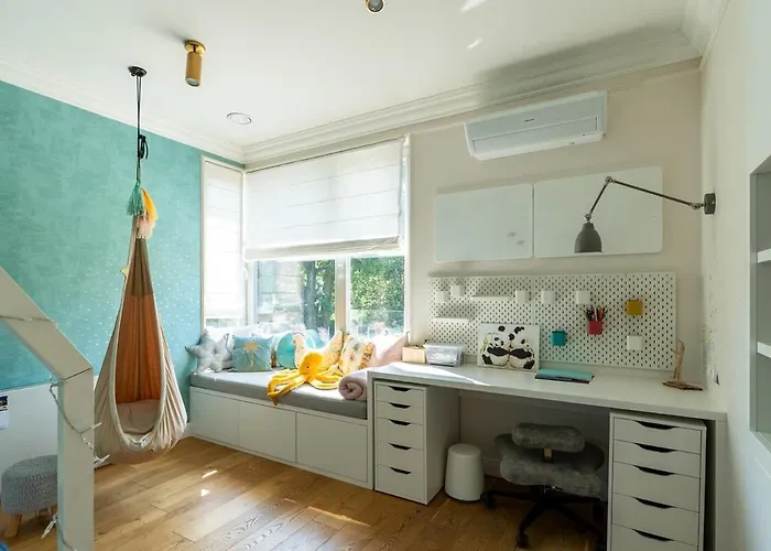 Warsaw Concierge Garden Sauna Yoga Lejlighed